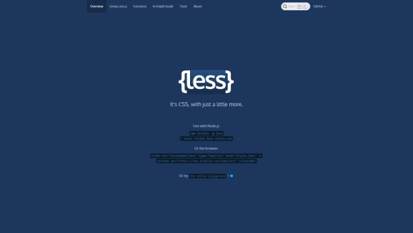 Less