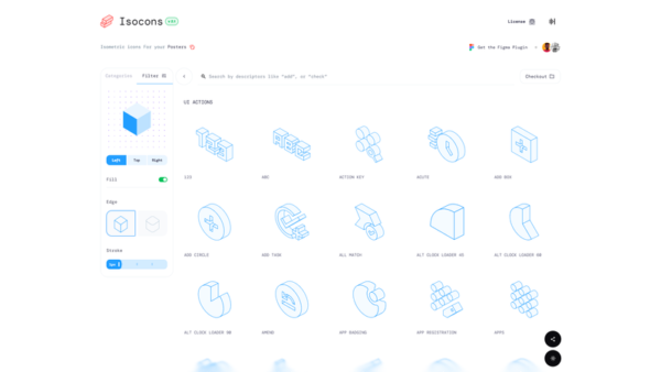 isometric（等距）图标库