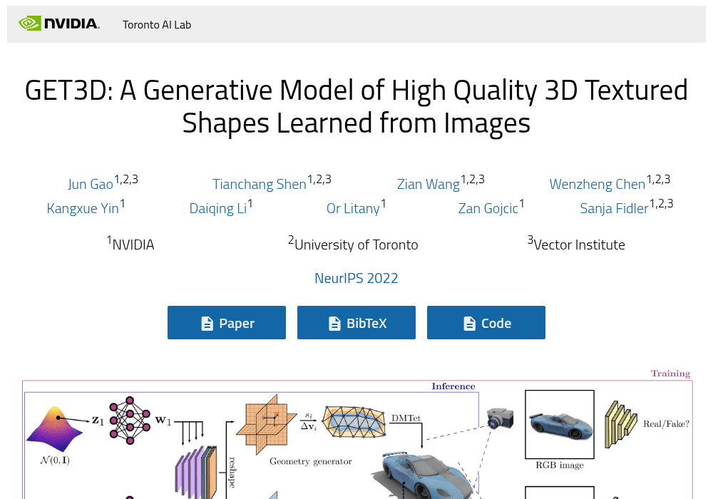 GET3D (Nvidia)