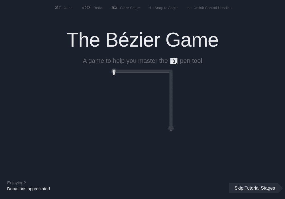 Bezier Game
