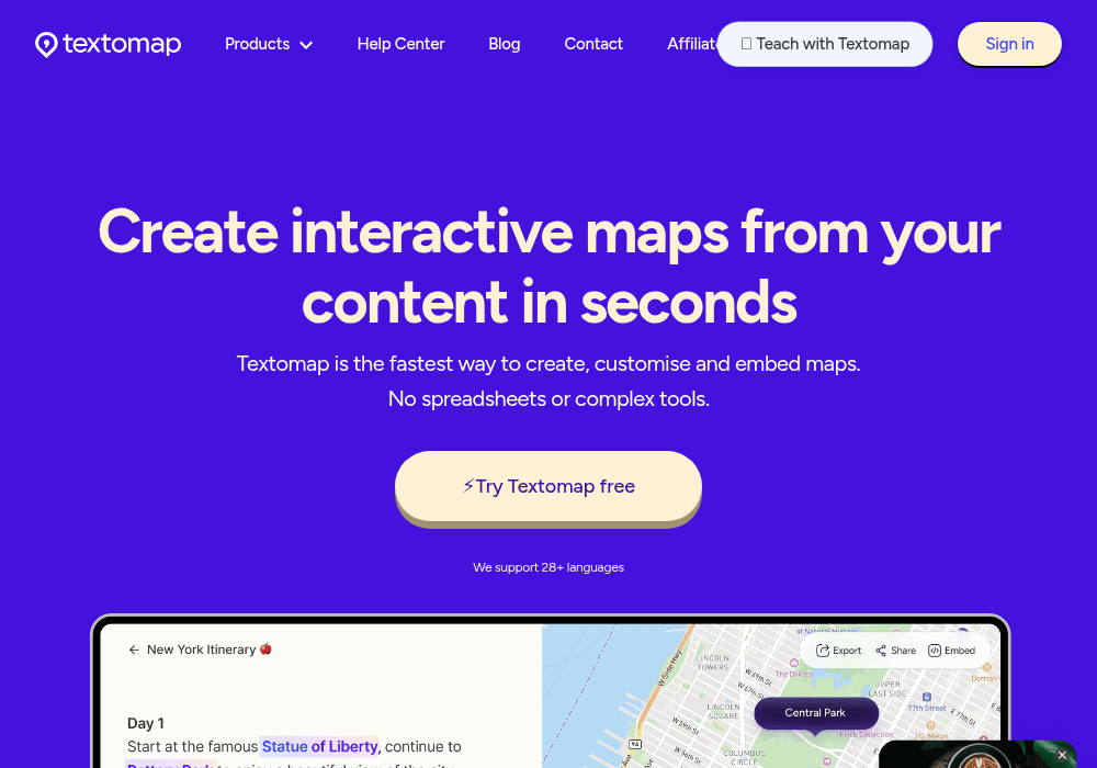 Textomap