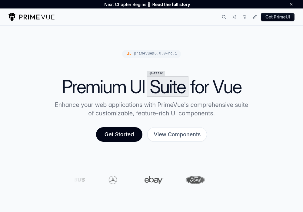 PrimeVue