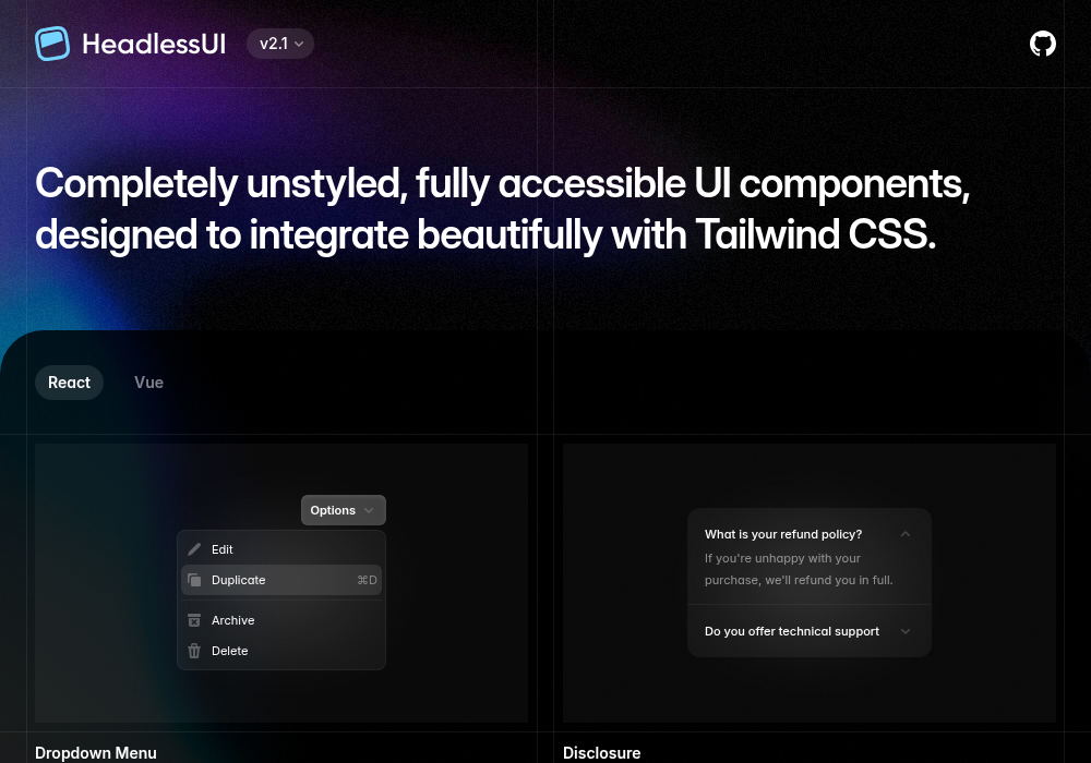 Headless UI
