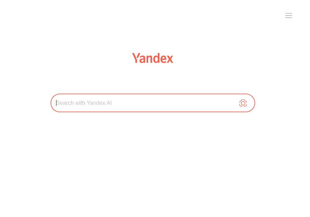 Yandex — a fast Internet search