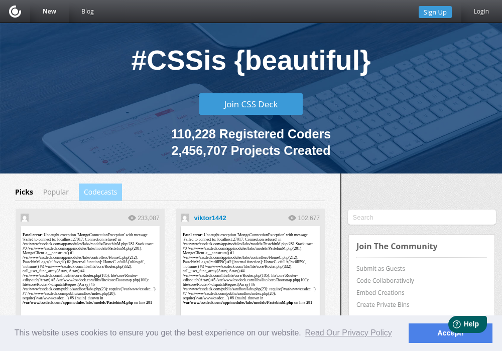CSSDeck
