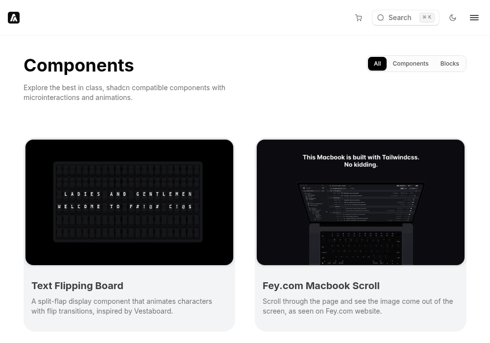 Aceternity UI