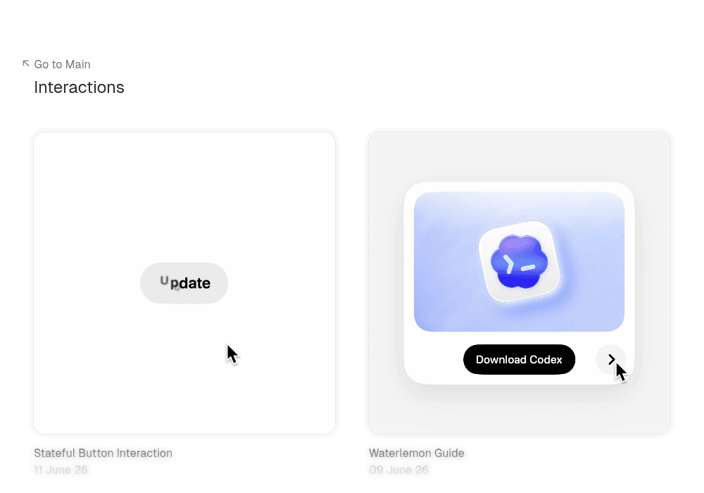 Interactions