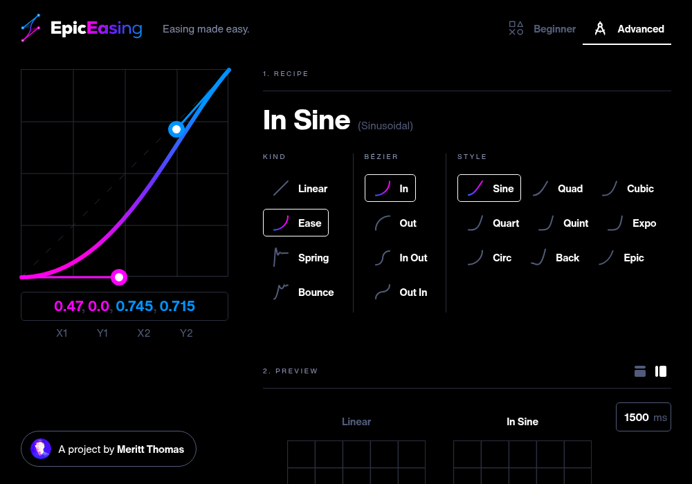 Epic Easing
