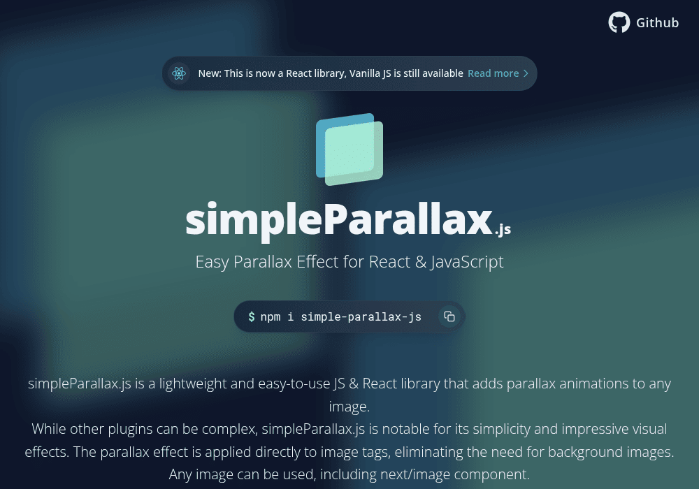 simpleParallax.js -