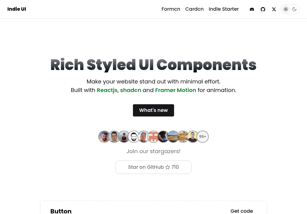 Indie UI