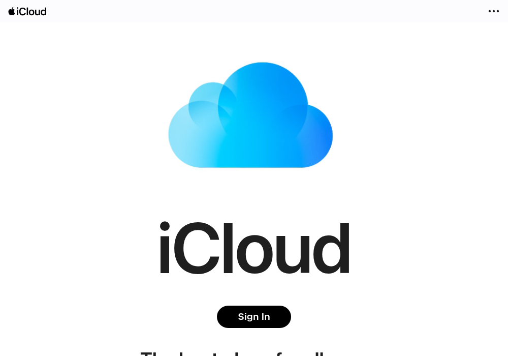 iCloud
